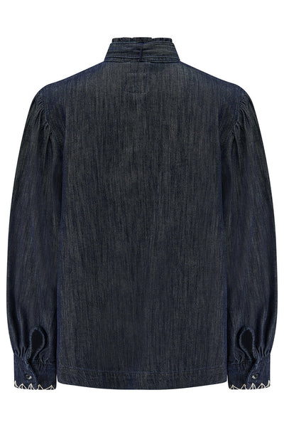 Poet Blouse - Pacific Blue | Seventy + Mochi