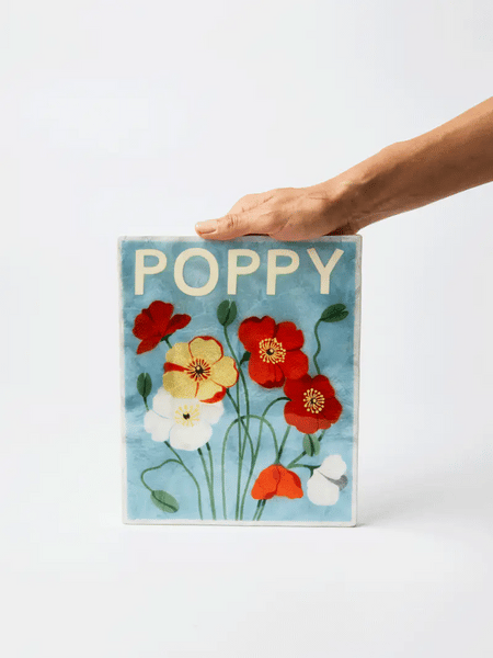 MARKET WALL ART POPPY  | Jones & Co