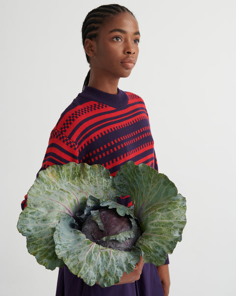 PROSPECT PULLOVER - Dahlia | Kowtow