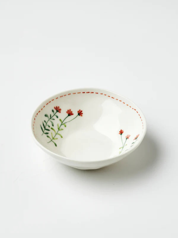 BLOSSOM RED BOWL | Jones and Co