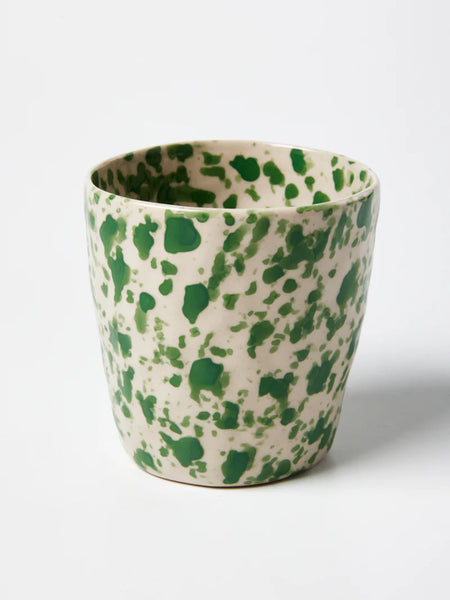 SPLATTER TUMBLER GREEN | Jones and Co