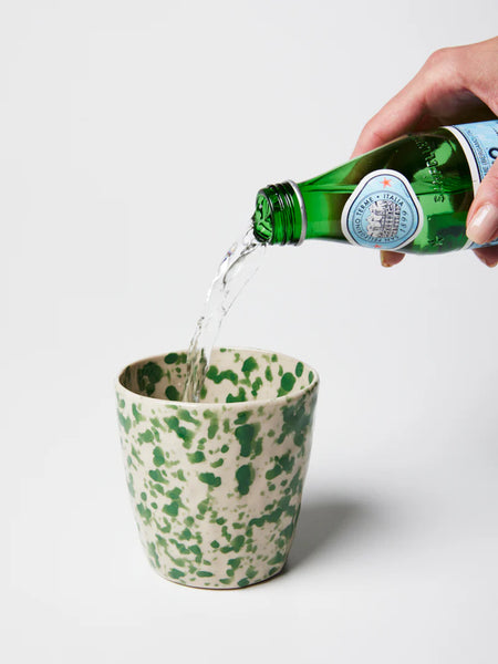 SPLATTER TUMBLER GREEN | Jones and Co