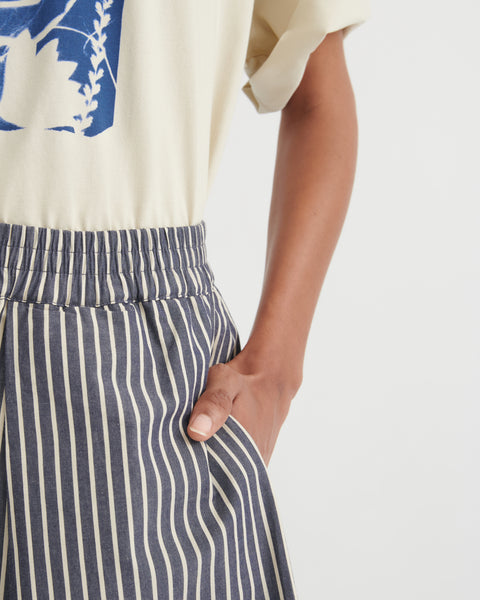 RAY SHORTS - Evening Stripe | Kowtow