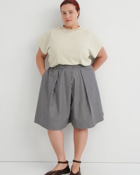 RAY SHORTS - Evening Stripe | Kowtow