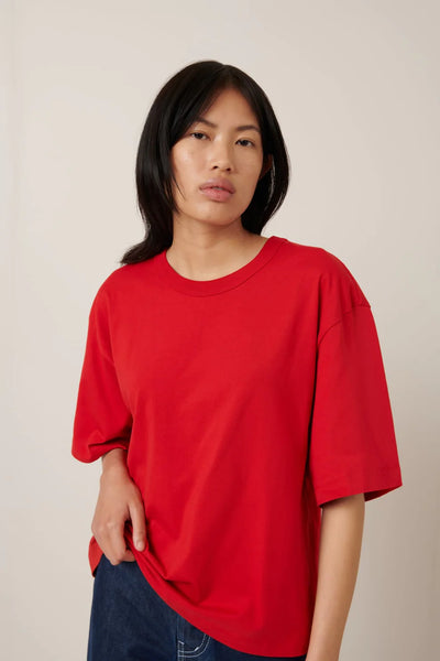 Shadow Tee | Kowtow | Red