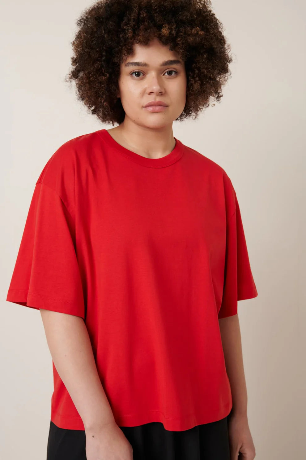 Shadow Tee | Kowtow | Red