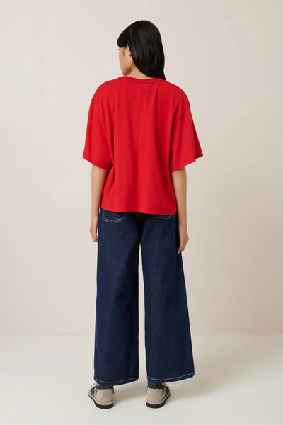 Shadow Tee | Kowtow | Red