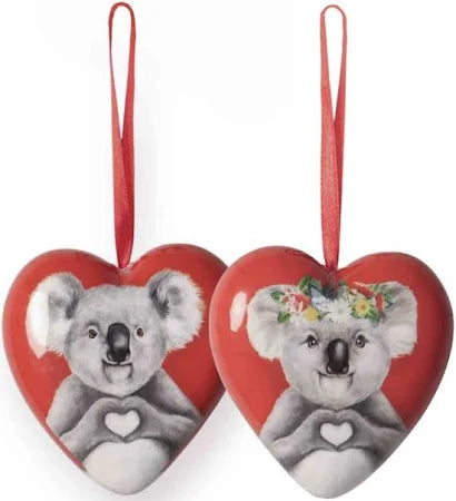 3D Ornament Heart Koalas | La La Land