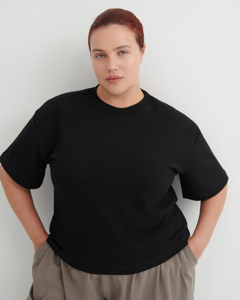 STANCE TEE - Black | Kowtow