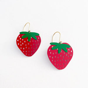 Strawberry Earring | Denzandco