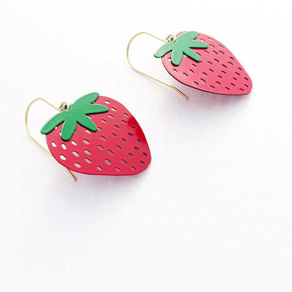 Strawberry Earring | Denzandco