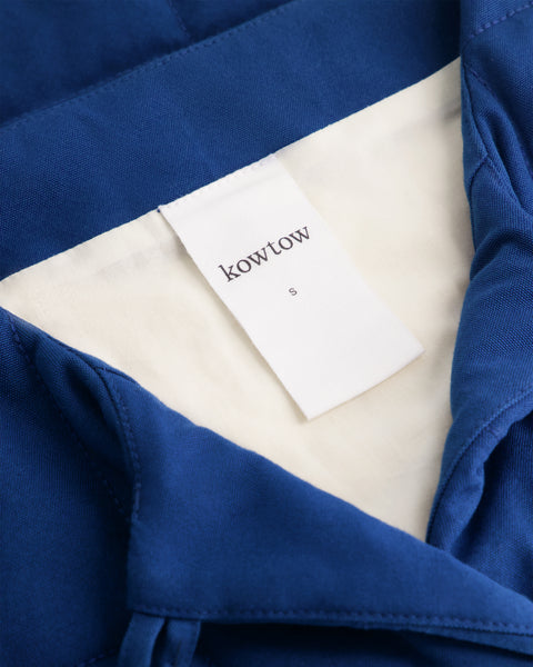 Studio Vest - Factory Blue | Kowtow
