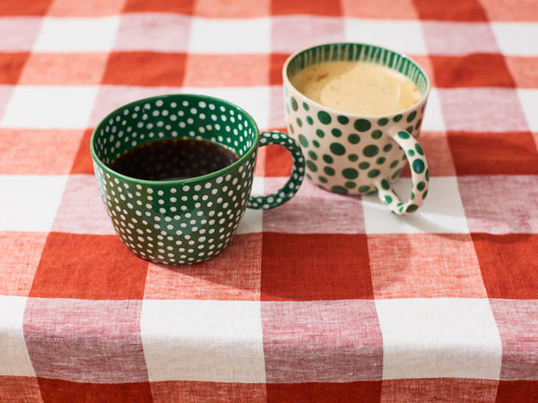 CHINO MUG GREEN SPRINKLE | Jones & Co