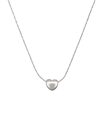 Silver Sweet Heart Necklace | Tiger Tree