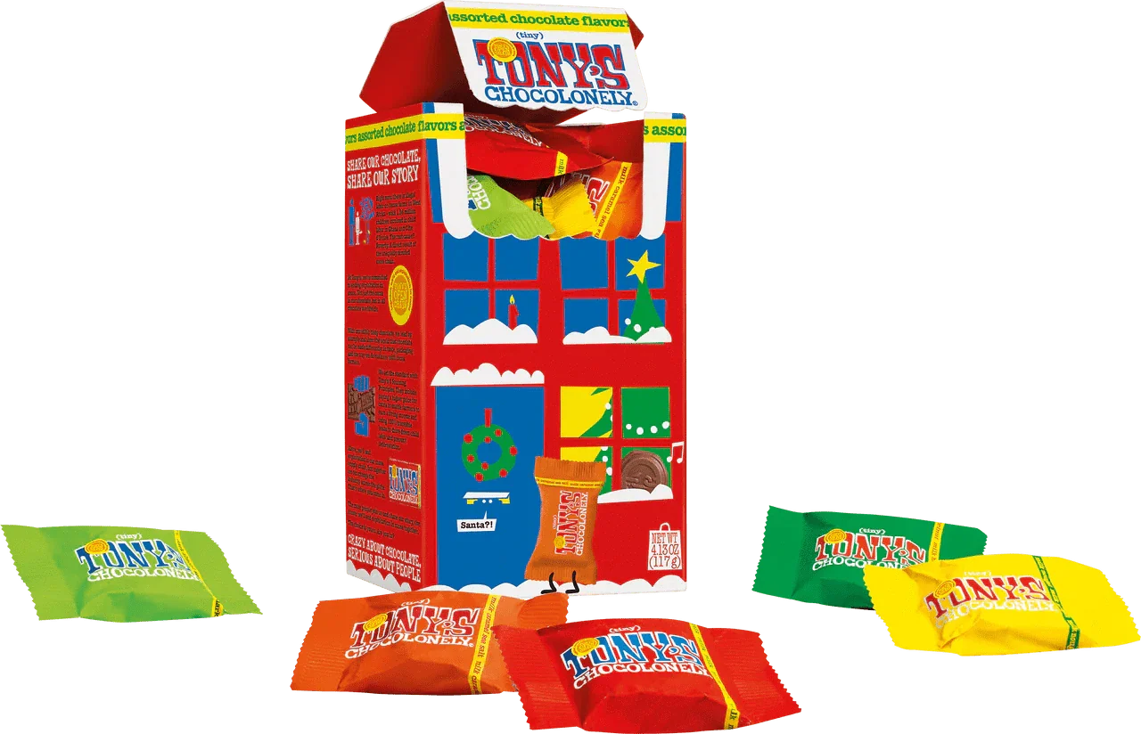Tony's Chocolonely | Tiny Tony's Gift Box 6x117g