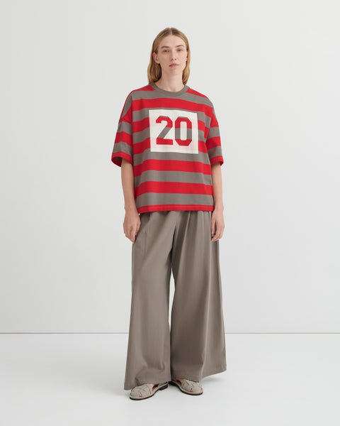 TWENTY TEE - Poppy Stripe | Kowtow