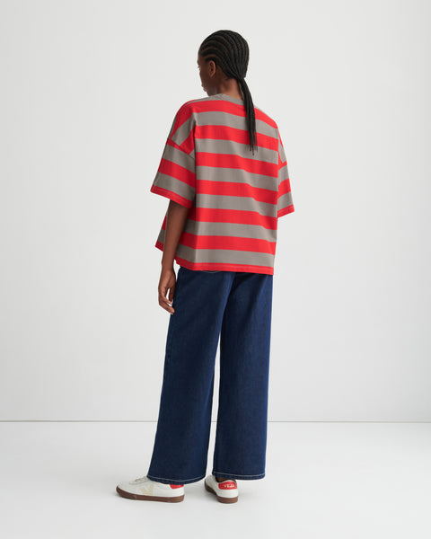 TWENTY TEE - Poppy Stripe | Kowtow