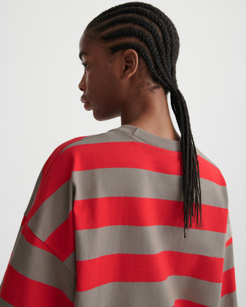 TWENTY TEE - Poppy Stripe | Kowtow