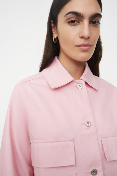 Mirror Jacket | Kowtow | Light Pink Denim