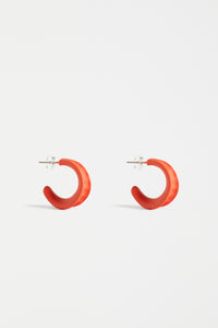 Dorn Hoop Earring | Elk The Label | Fire Orange