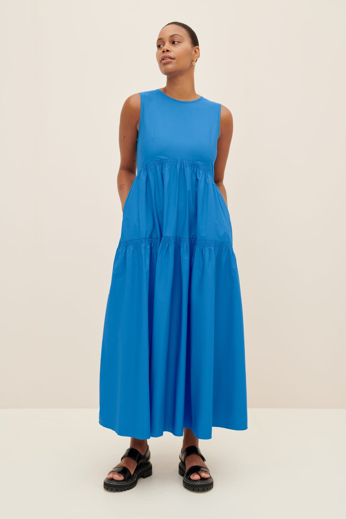 Aurora Dress | Kowtow | Ocean