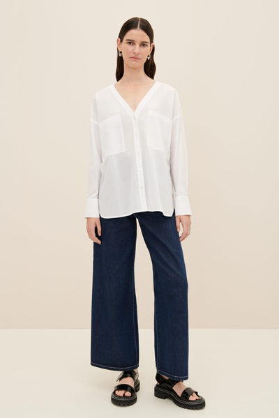 Isobel Shirt | Kowtow | White