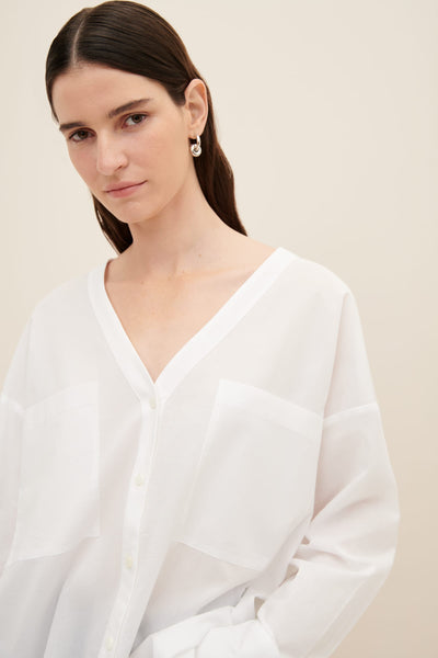 Isobel Shirt | Kowtow | White