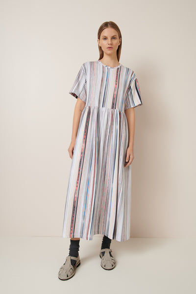 Library Dress | Kowtow | Library Stripe