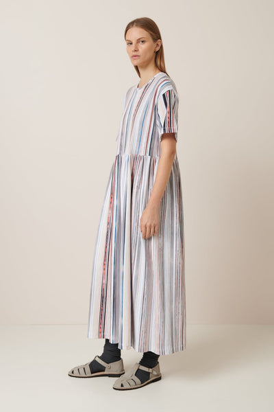 Library Dress | Kowtow | Library Stripe