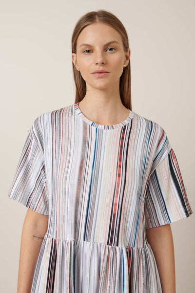 Library Dress | Kowtow | Library Stripe