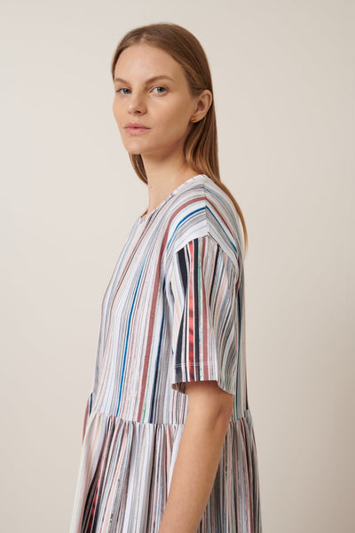 Library Dress | Kowtow | Library Stripe