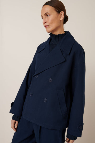 SILHOUETTE JACKET | Kowtow | Evening Navy