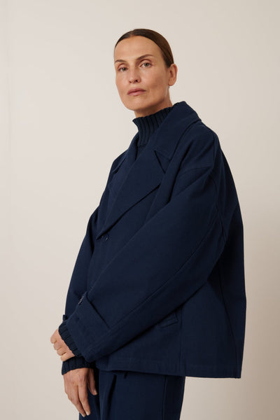 SILHOUETTE JACKET | Kowtow | Evening Navy