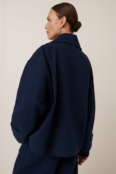 SILHOUETTE JACKET | Kowtow | Evening Navy