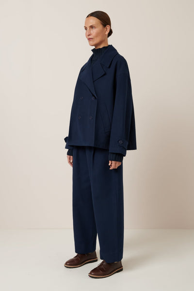 SILHOUETTE JACKET | Kowtow | Evening Navy