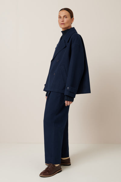 SILHOUETTE JACKET | Kowtow | Evening Navy