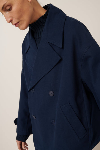 SILHOUETTE JACKET | Kowtow | Evening Navy