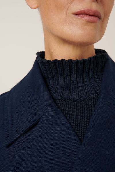 SILHOUETTE JACKET | Kowtow | Evening Navy