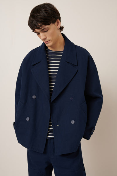 SILHOUETTE JACKET | Kowtow | Evening Navy