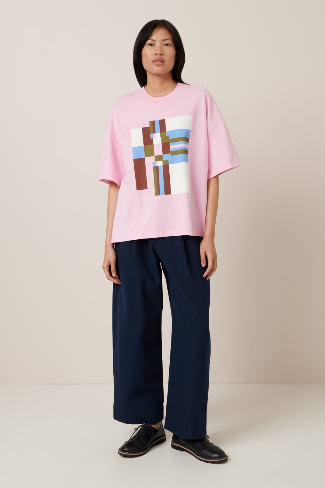 PLAID TEE | Kowtow | Blossom