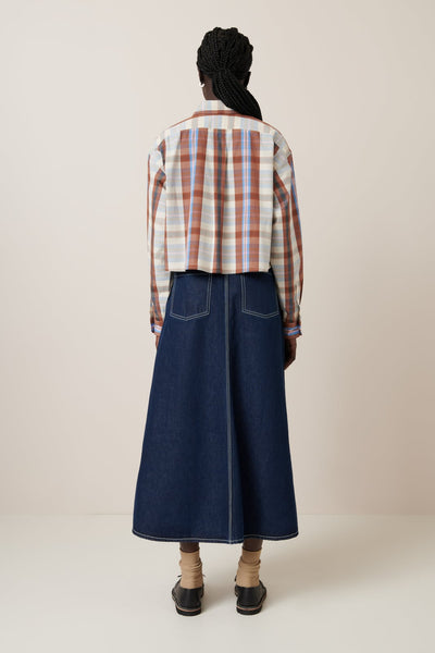 LAUREN SHIRT | Kowtow | Terra Check