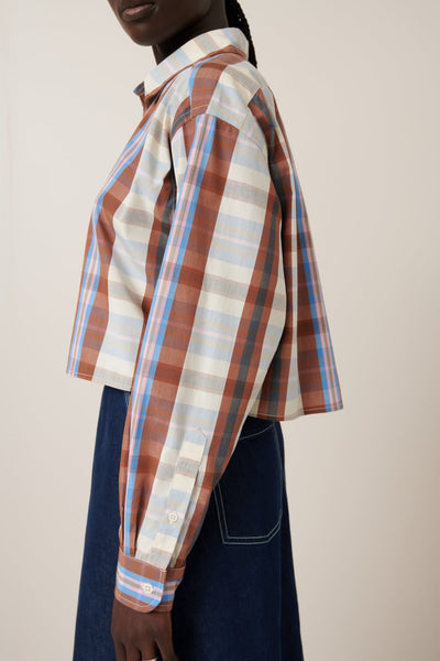 LAUREN SHIRT | Kowtow | Terra Check