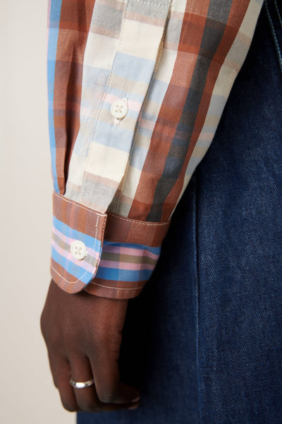 LAUREN SHIRT | Kowtow | Terra Check