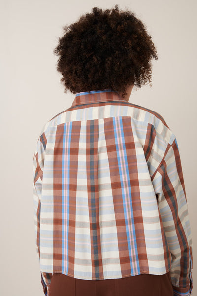 LAUREN SHIRT | Kowtow | Terra Check