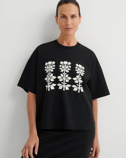 MOTIF TEE - BLACK | Kowtow