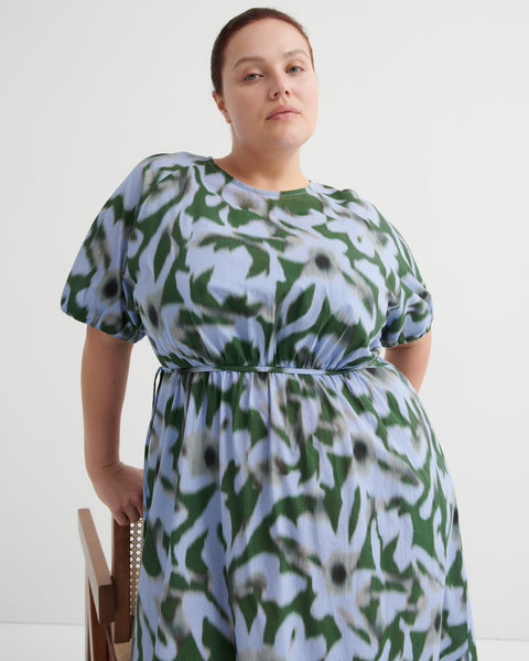 ILLUSTRATE DRESS - MISTY FLORAL | Kowtow