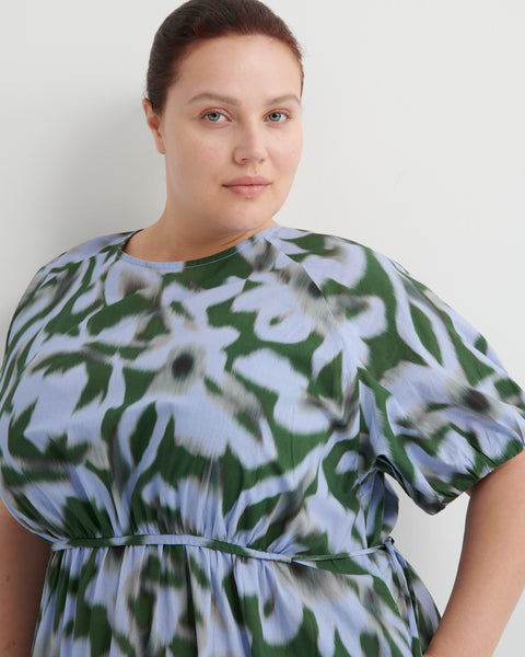 ILLUSTRATE DRESS - MISTY FLORAL | Kowtow