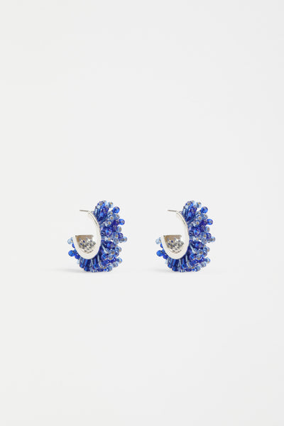 Karen Small Hoop Earring - Denim | Elk The Label