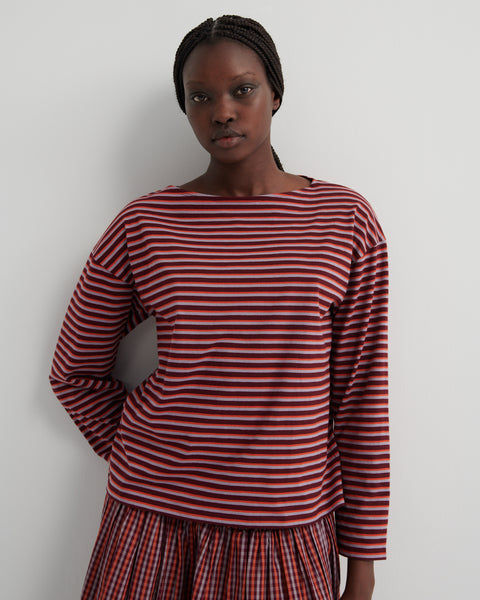 Jamie Top - Stack Stripe | Kowtow