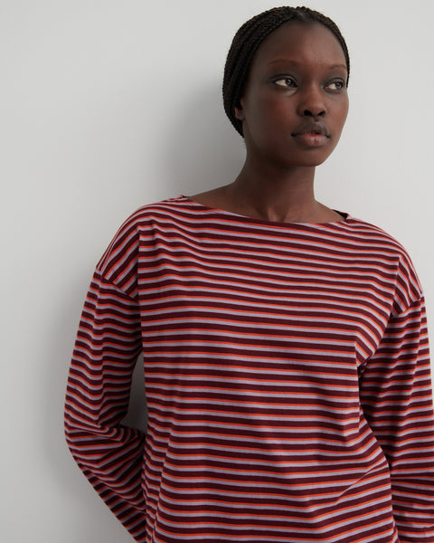 Jamie Top - Stack Stripe | Kowtow